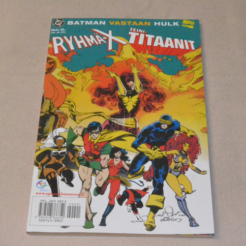 Ryhmä-X - Teinititaanit - Batman - Hulk